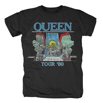 Camiseta Rockinstone Queen Tour 80 Para Mujer - Venta Internacional.