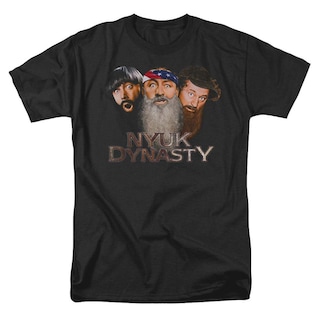 Foto 1 | Foto 1 | Camiseta Rockinstone Three Stooges Nyuk Dynasty 2 Para Hombre - Venta Internacional.