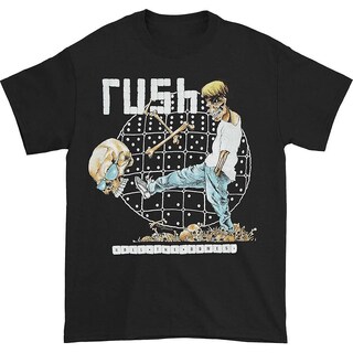 Foto 1 | Foto 1 | Camiseta Rush Roll The Bones Negra 100% Algodón - Venta Internacional.