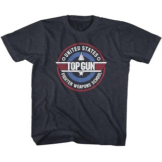 Foto 1 | Foto 1 | Camiseta Rockinstone Top Gun Weapons School Para Jóvenes - Venta Internacional.