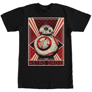 Foto 1 | Foto 1 | Camiseta Rockinstone Bb-8 Astro Droid Star Wars 100% Algodón - Venta Internacional.