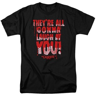 Foto 1 | Foto 1 | Camiseta Rockinstone Laugh At You Carrie 180 G/m², 100% Algodón - Venta Internacional.