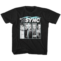 Camiseta Rockinstone Nsync Blue Flame Para Jóvenes - Venta Internacional.