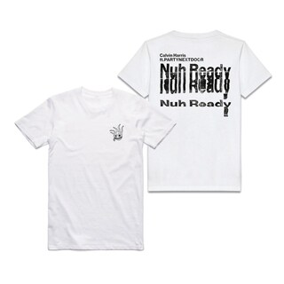 Foto 1 | Foto 1 | Camiseta Calvin Harris Nuh Ready Nuh Ready Blanca Para Hombre - Venta Internacional.