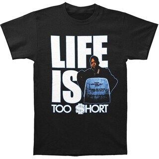 Foto 1 | Foto 1 | Camiseta Rockinstone Too Short Life Is Too Short Para Hombre - Venta Internacional.