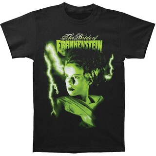 Foto 1 | Foto 1 | Camiseta Rockinstone Bride Of Frankenstein Verde Para Mujer - Venta Internacional.