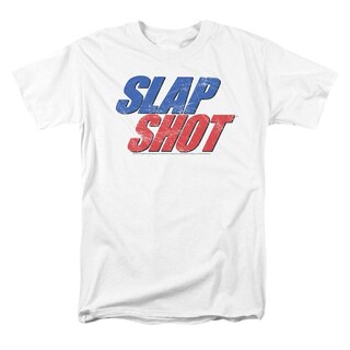 Foto 1 | Foto 1 | Camiseta Rockinstone Slap Shot Con Logo Azul Y Rojo Para Hombre - Venta Internacional.