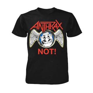 Foto 1 | Foto 1 | Camiseta Rockinstone Anthrax Not Wings 180 G/m², 100% Algodón - Venta Internacional.