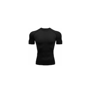 Foto 1 | Foto 1 | Playera Deportiva Compresión Manga Corta Eo Safe Imports Negra Elastano