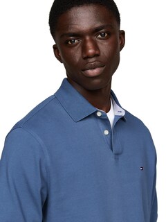Foto 2 | Foto 2 | Polo Tommy Hilfiger De Manga Larga De Corte Regular Para Hombre - Venta Internacional.