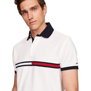 Foto 2 | Foto 2 | Polo Con La Bandera Del Orgullo De Tommy Hilfiger Para Hombre, De Corte Personalizado - Venta Internacional.