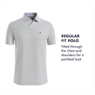 Foto 5 | Foto 5 | Polo Tommy Hilfiger De Manga Corta Para Hombre Dark Sable - Venta Internacional.