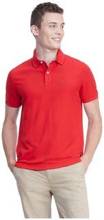Foto 1 | Foto 1 | Polo Tommy Hilfiger De Manga Corta Para Hombre Rojo Talla L - Venta Internacional.