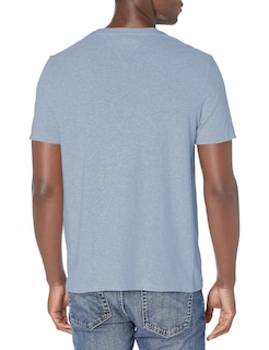 Foto 2 | Foto 2 | Camiseta Tommy Hilfiger Con Cuello Redondo Y Bolsillo Azul Málaga Para Hombre - Venta Internacional.