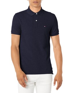 Foto 1 | Foto 1 | Polo Tommy Hilfiger Para Hombre, Corte Regular, Azul Marino, Talla L - Venta Internacional.