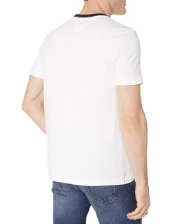 Foto 2 | Foto 2 | Camiseta Tommy Hilfiger De Manga Corta Con Cuello Redondo Y Logotipo Para Hombre - Venta Internacional.