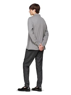 Foto 3 | Foto 3 | Polo Tommy Hilfiger De Manga Larga Para Hombre, Corte Regular, Gris - Venta Internacional.