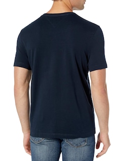 Foto 2 | Foto 2 | Camiseta Tommy Hilfiger De Manga Corta Con Logotipo Para Hombre - Sky Captain - Venta Internacional.