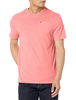 Foto 1 | Foto 1 | Camiseta Tommy Hilfiger De Manga Corta Con Cuello Redondo Y Bolsillo Para Hombre - Venta Internacional.