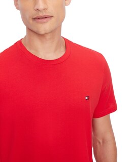 Foto 3 | Foto 3 | Camiseta De Pijama Con Cuello Redondo Con La Bandera De Tommy Hilfiger Para Hombre - Venta Internacional.