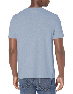 Foto 2 | Foto 2 | Camiseta Tommy Hilfiger Para Hombre Con Cuello Redondo Y Bolsillo Azul Xl - Venta Internacional.