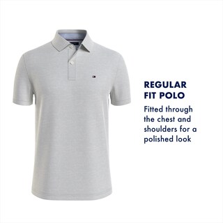 Foto 6 | Foto 6 | Polo Tommy Hilfiger De Algodón Con Estampado De Piqué Con La Bandera Rosa - Venta Internacional.