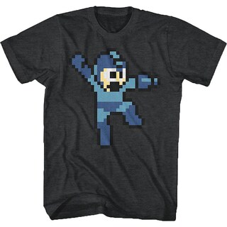 Foto 1 | Foto 1 | Camiseta Rockinstone Jump Mega Man 100% Algodón - Venta Internacional.