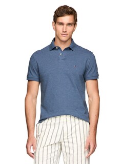 Foto 1 | Foto 1 | Polo Tommy Hilfiger 1985 Slim De Manga Corta Para Hombre - Venta Internacional.