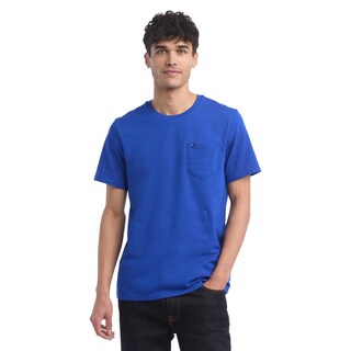 Foto 1 | Foto 1 | Camiseta Tommy Hilfiger De Manga Corta Con Cuello Redondo Y Bolsillo Para Hombre - Venta Internacional.
