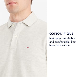 Foto 6 | Foto 6 | Polo Tommy Hilfiger De Manga Corta De Algodón Piqué Rojo - Venta Internacional.