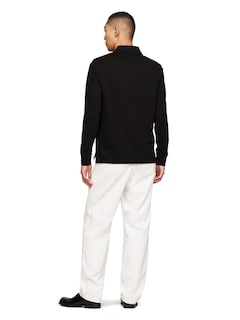 Foto 3 | Foto 3 | Polo Tommy Hilfiger De Manga Larga, Corte Regular, Negro Para Hombre - Venta Internacional.