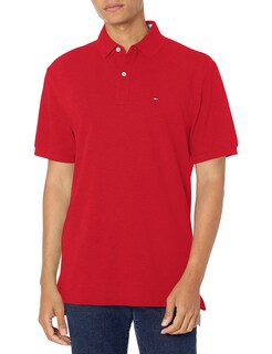 Foto 1 | Foto 1 | Polo Tommy Hilfiger De Manga Corta, Corte Regular, Rojo - Venta Internacional.