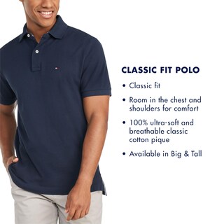 Foto 4 | Foto 4 | Polo Tommy Hilfiger De Manga Corta, Corte Clásico, Rosa - Venta Internacional.