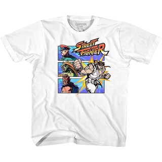 Foto 1 | Foto 1 | Camiseta Rockinstone Youth Comic Attack Street Fighter - Venta Internacional.