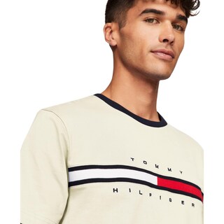 Foto 2 | Foto 2 | Camiseta Tommy Hilfiger De Manga Corta Con Estampado De Rayas Exclusivas Para Hombre - Venta Internacional.