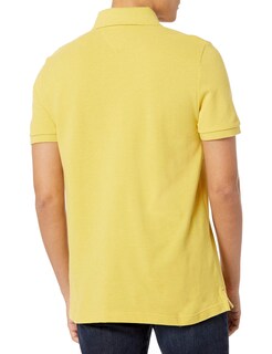 Foto 2 | Foto 2 | Polo Tommy Hilfiger Para Hombre, Corte Personalizado, Color Amarillo Jaspeado - Venta Internacional.
