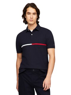 Foto 1 | Foto 1 | Polo Con La Bandera Del Orgullo De Tommy Hilfiger Para Hombre, De Corte Personalizado - Venta Internacional.
