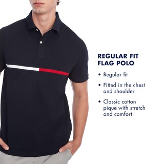Foto 5 | Foto 5 | Polo Con La Bandera Del Orgullo De Tommy Hilfiger Para Hombre, De Corte Personalizado - Venta Internacional.