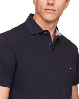 Foto 2 | Foto 2 | Polo Tommy Hilfiger 1985 De Manga Corta Regular Para Hombre - Venta Internacional.