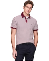 Polo Tommy Hilfiger 1985 Slim De Manga Corta Para Hombre - Venta Internacional.