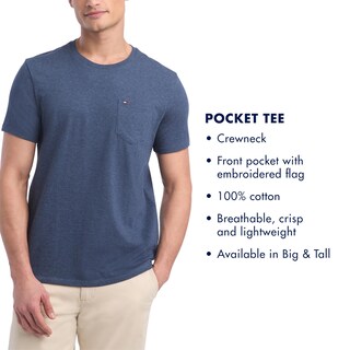 Foto 3 | Foto 3 | Camiseta Tommy Hilfiger Essential De Manga Corta De Algodón Blanca - Venta Internacional.