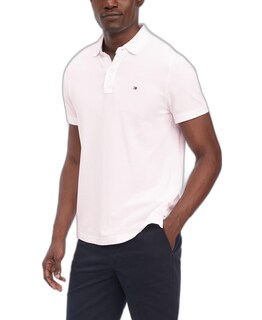 Foto 1 | Foto 1 | Polo Tommy Hilfiger Regular Fit Dri Fit Para Hombre, Color Rosa - Venta Internacional.