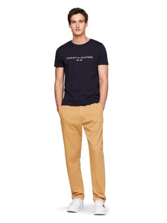 Foto 3 | Foto 3 | Camiseta Tommy Hilfiger Con El Logotipo Bordado De Sky Captain Para Hombre - Venta Internacional.