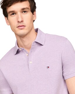 Foto 2 | Foto 2 | Polo Tommy Hilfiger 1985 Slim De Manga Corta Para Hombre - Venta Internacional.