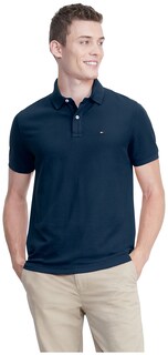 Foto 1 | Foto 1 | Polo Tommy Hilfiger De Manga Corta Para Hombre - Desert Sky - Venta Internacional.