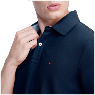 Foto 3 | Foto 3 | Polo Tommy Hilfiger De Manga Corta Para Hombre - Desert Sky - Venta Internacional.