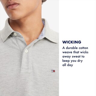 Foto 6 | Foto 6 | Polo Tommy Hilfiger De Manga Corta Para Hombre - Desert Sky - Venta Internacional.