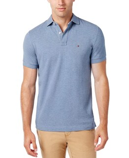 Foto 1 | Foto 1 | Polo Tommy Hilfiger Big-tall Ivy Para Hombre Chambray 3xl - Venta Internacional.
