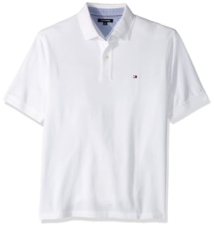 Foto 3 | Foto 3 | Polo Tommy Hilfiger Big And Tall Para Hombre, Clásico, Blanco - Venta Internacional.