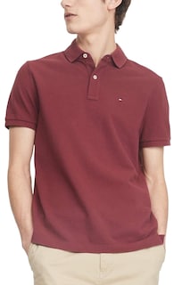 Foto 2 | Foto 2 | Polo Tommy Hilfiger Corte Regular color Burdeos para Hombre - Venta Internacional